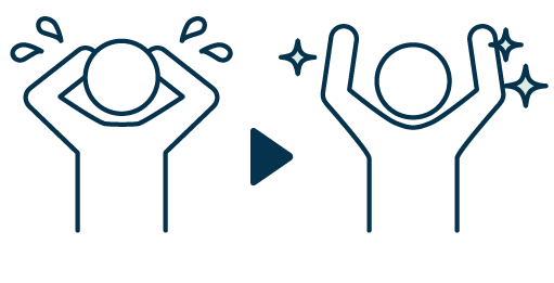 「心配」を安心な未来に変えるお手伝いをします